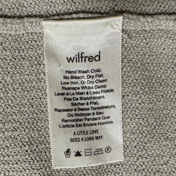 Wilfred Aritzia | Cream | Drop Shoulder Cardigan | Medium - Picture 6 of 9